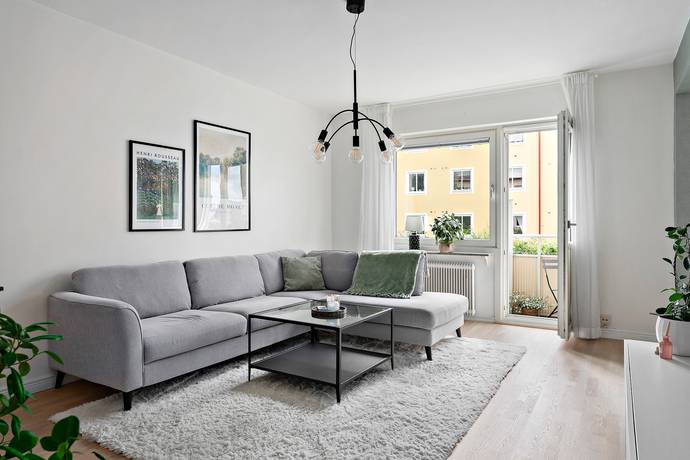 2 rum lägenhet på Hertig Knutsgatan 43B Centralt - Öster, Halmstads kommun - bild 2