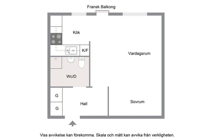 1 rum Lägenhet på Soltorpsvägen 16C  Danderyd Klingsta Danderyds kommun - bild 12