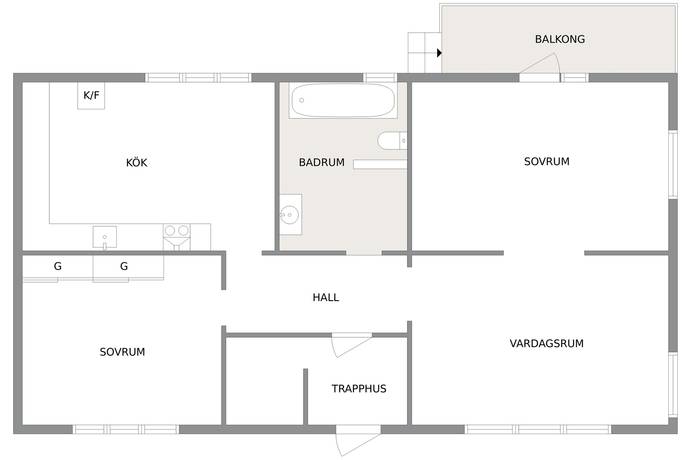 3 rum Lägenhet på Pilängsgatan 19B Visby Gotlands kommun - bild 23
