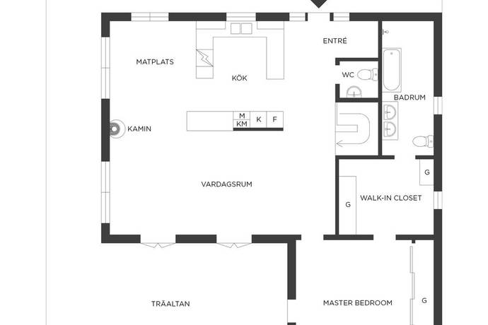 7 rum Villa på Djupedalsvägen 8 Öjersjö Partille kommun - bild 62