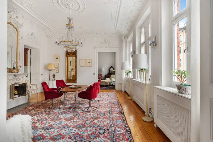 7 rum lägenhet på Sibyllegatan 16 Östermalm, Stockholms kommun - bild 1