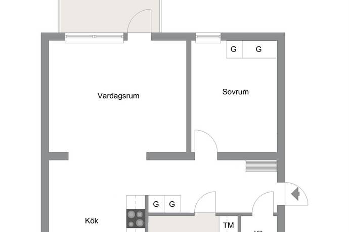 2 rum Lägenhet på Disponentgatan 7B Centralt Knivsta kommun - bild 20
