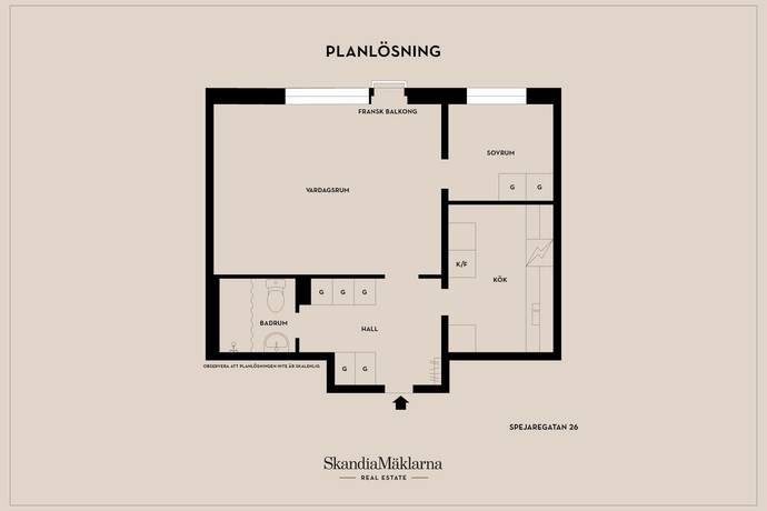 1 rum Lägenhet på Spejaregatan 26 Skara kommun - bild 20