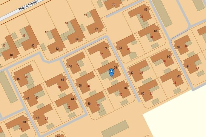Dragverksgatan 76, Bäckby, Västerås kommun