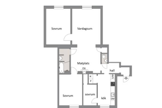 4 rum Lägenhet på Fredsgatan 9A Sundbyberg Centrum Sundbybergs kommun - bild 32