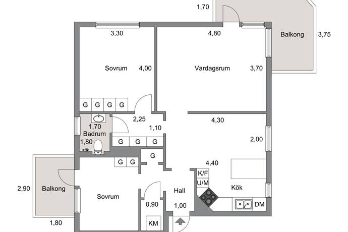 3 rum Lägenhet på Guldpokalsgatan 5C Centrala Hisingen Göteborgs kommun - bild 30