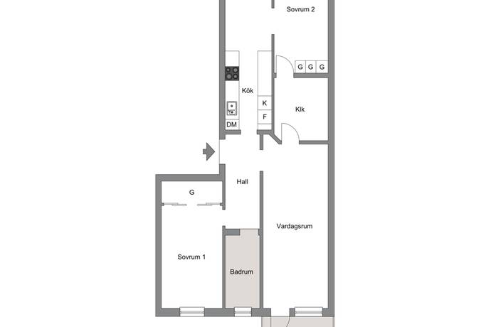 3 rum Lägenhet på Lofotengatan 14, 5 tr Husby Stockholms kommun - bild 18