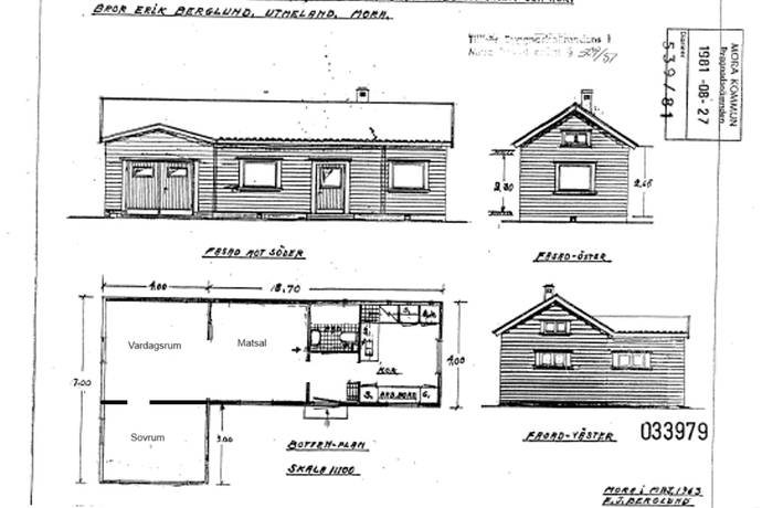 5 rum Villa på Dössvägen 33 & Dössvägen 33B Utmeland Mora kommun - bild 71