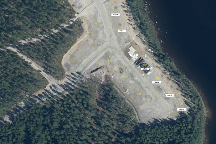 Tomt på Nydalastrand Nydala Lycksele kommun - bild 2