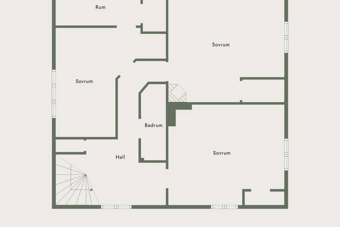 245 m² Villa på Brädgatan 17 & 17A Östermalm Sundsvalls kommun - bild 38