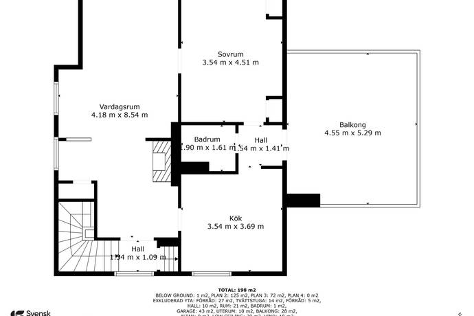 7 rum Villa på Verkstadsgatan 19 Gröndal Oskarshamns kommun - bild 53