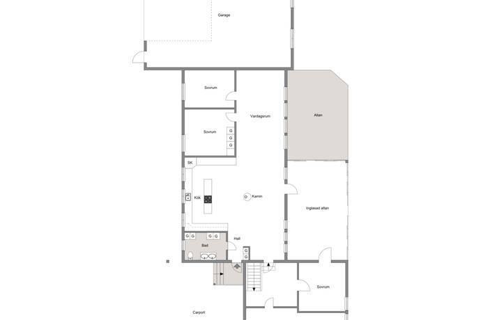 4 rum Villa på Järnvägsgatan 5 Centralt Älvsbyns kommun - bild 39