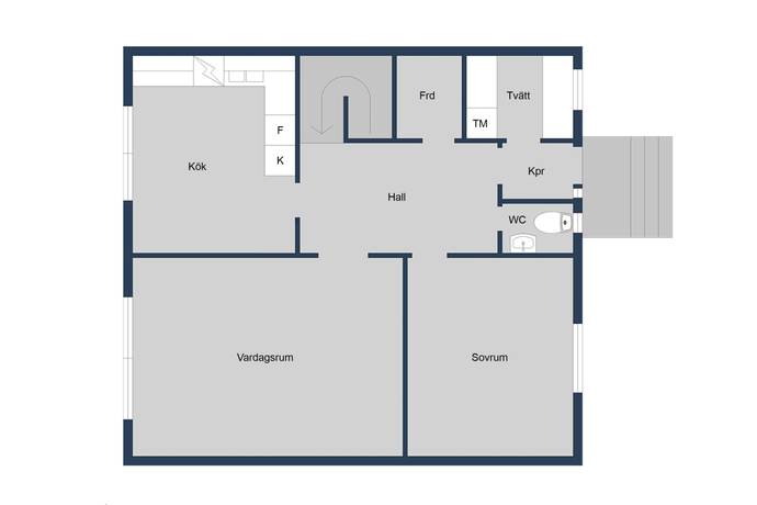 5 rum Radhus på Ågrensgatan 21 Ursviken Skellefteå kommun - bild 24