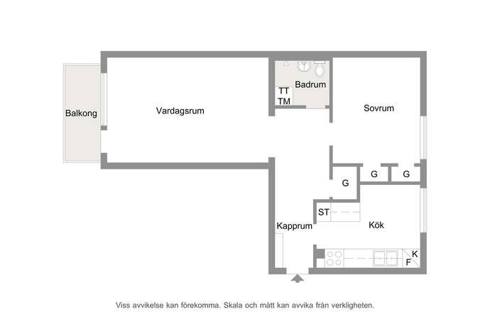 2 rum Lägenhet på Östra Ansgarigatan 95 C Limhamn Malmö kommun - bild 36