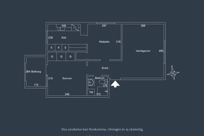 2.5 rum Lägenhet på Sunnanvindsgatan 4D Centrala Hisingen Göteborgs kommun - bild 15