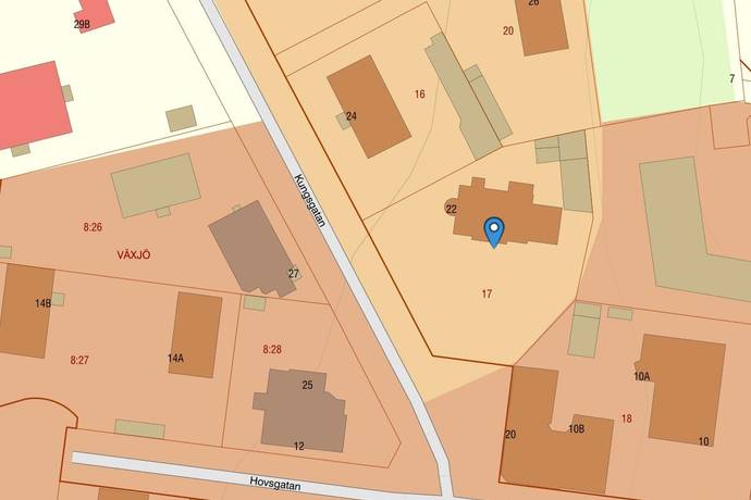 Villa på Kungsgatan 22 Centrum Växjö kommun - bild 34