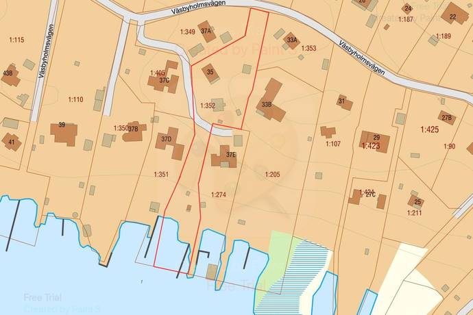 313 m² Villa på Väsbyholmsvägen 35 Mälarbaden Eskilstuna kommun - bild 134