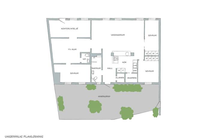 6 rum Lägenhet på Museigatan 1 Jönköping City Jönköpings kommun - bild 60