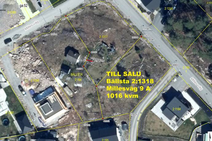 Tomt på Milles väg 9A Tingvalla - Västra Bällsta Vallentuna kommun - bild 6