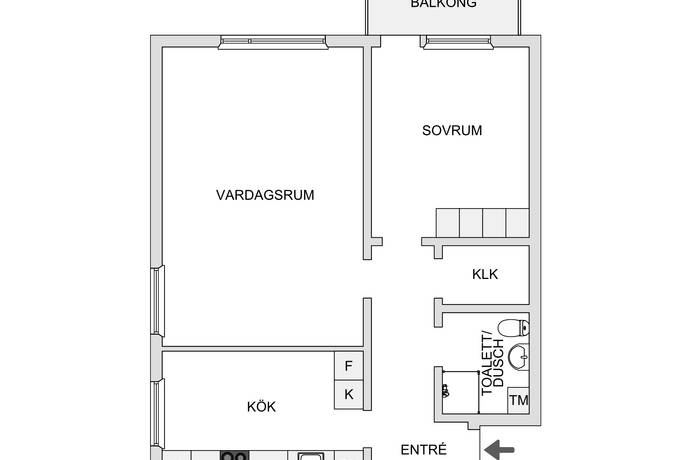 2 rum lägenhet på Ekshäradsgatan 91 Farsta, Stockholms kommun - bild 5