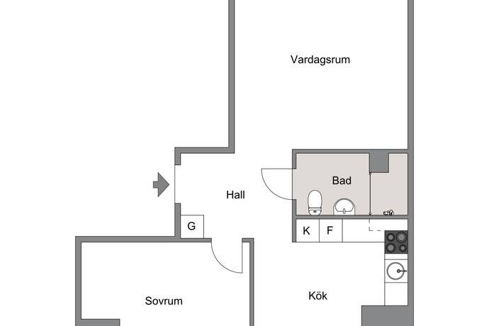 2 rum Lägenhet på Föreningsgatan 40A Sjöbo Sjöbo kommun - bild 17