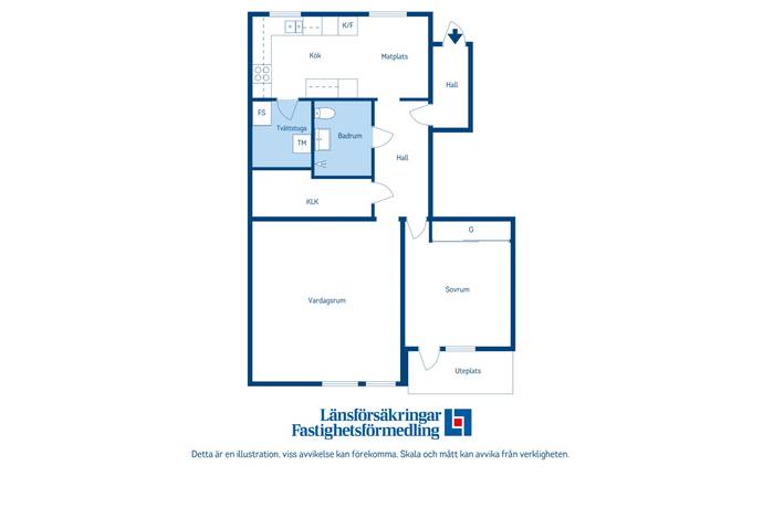 2 rum Lägenhet på Storåkersgatan 117 Mobacken Skellefteå kommun - bild 7