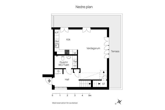 4 rum lägenhet på Korphoppsgatan 33 Hammarby Sjöstad, Stockholms kommun - bild 3