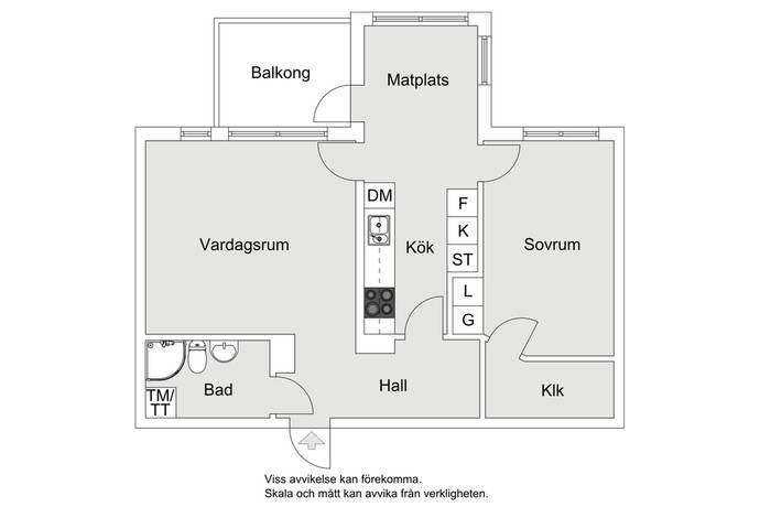 2 rum Lägenhet på Diligensvägen 2, 1tr Nacka - Jarlaberg Nacka kommun - bild 16