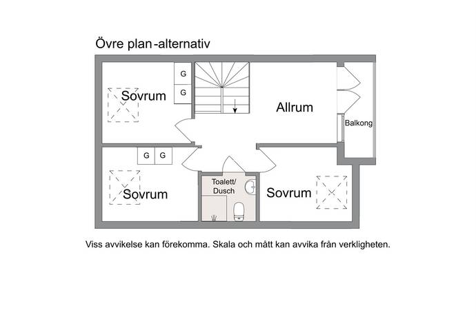 4 rum Radhus på Rälsvägen 2E Höllviken Vellinge kommun - bild 46