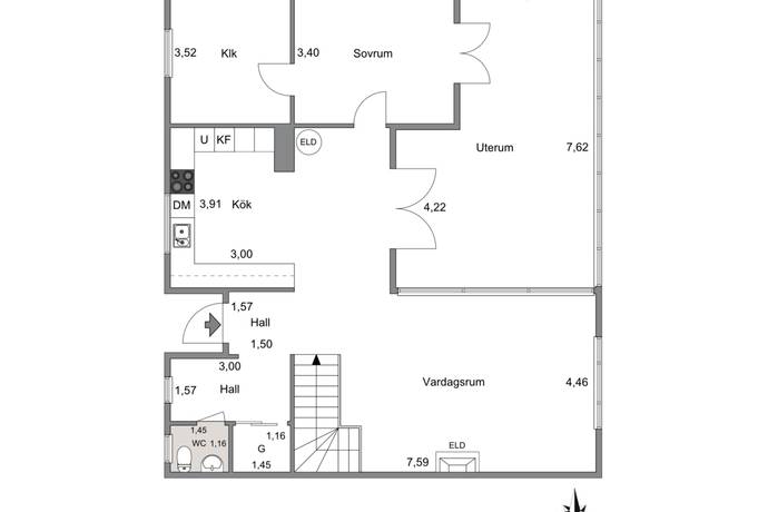 6 rum Villa på Ebbarpsvägen 68 Osby Osby kommun - bild 47