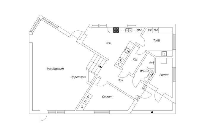 6 rum Villa på Toredammen 38 Älvsborg Långedrag Tångudden Hagen Göteborgs kommun - bild 40