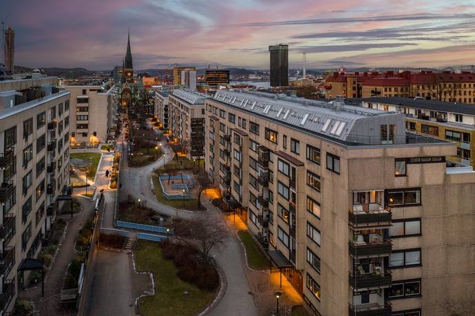 2 rum Lägenhet på Nordostpassagen 22 Penthouse Linné Göteborgs kommun