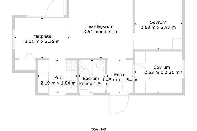 3 rum Fritidshus på Torreby 75 Munkedal Munkedals kommun - bild 30