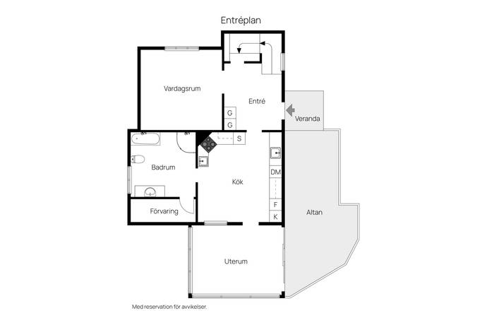 4 rum Villa på Siriusvägen 7A Nolby Sundsvalls kommun - bild 57