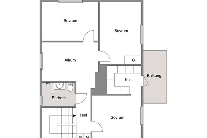 7 rum Villa på Övre Kammarbergsvägen 25 Kinna Marks kommun - bild 23