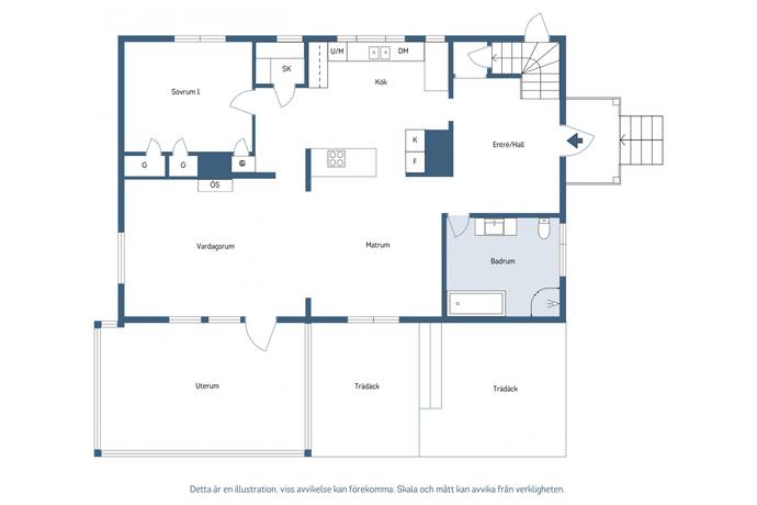 7 rum Villa på Holmgatan 14 Tibro kommun - bild 46