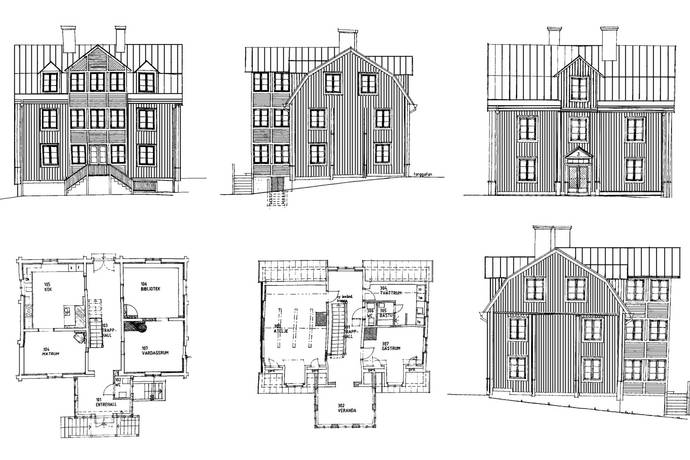 8 rum Villa på Torggatan 3 VAXHOLM Vaxholms kommun - bild 91