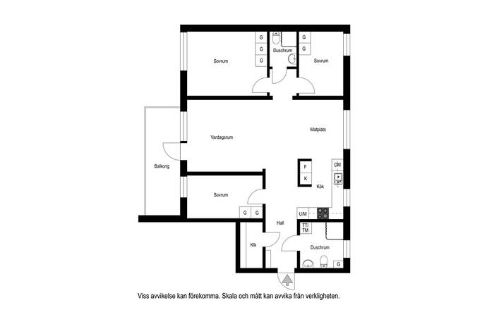 4 rum Lägenhet på Mariehemsvägen 158 Mariehem Umeå kommun - bild 34