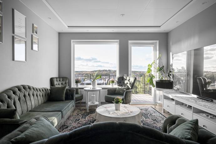 4 rum lägenhet på Fidravägen 35 Fiskarhöjden - Saltsjöbaden, Nacka kommun - bild 3