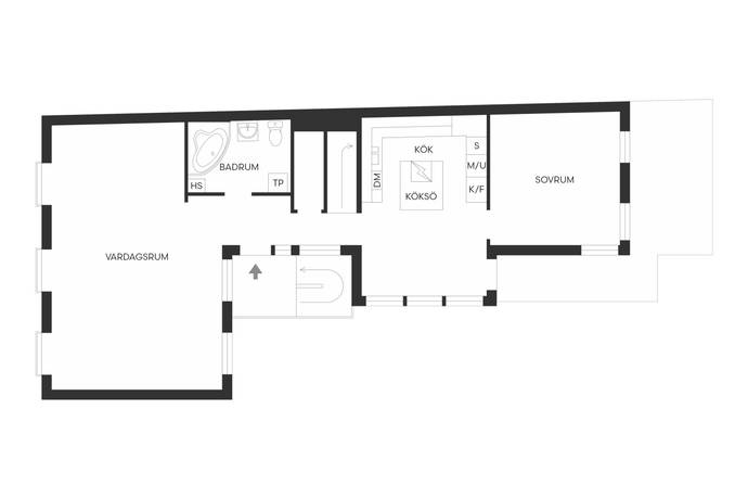 5 rum Lägenhet på Tillfällegatan 6B Norrtälje centralt Norrtälje kommun - bild 13