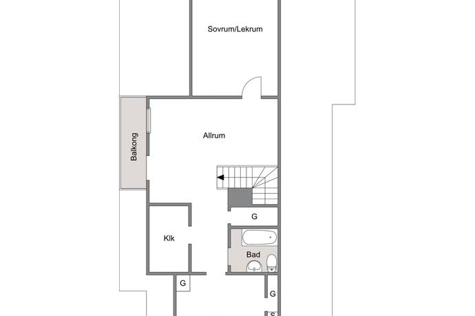 8 rum Villa på Lokförargatan 2A Trekanten Kalmar kommun - bild 36