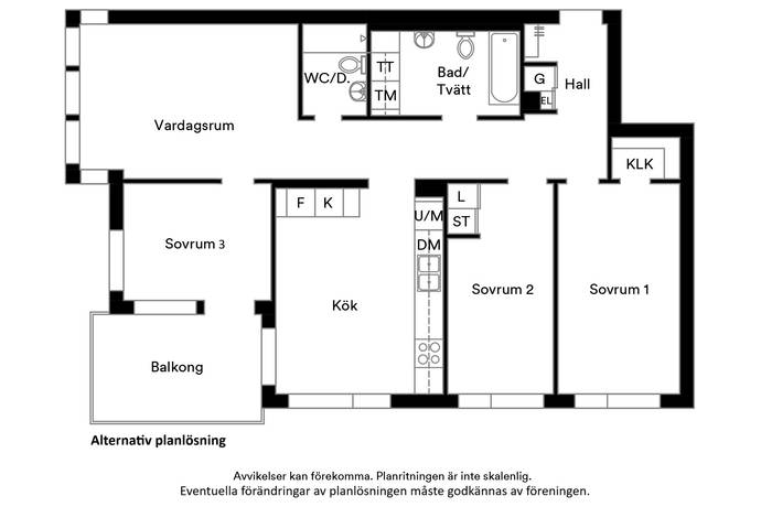 3 rum Lägenhet på Gustavslundsvägen 155A Stockholms kommun - bild 43