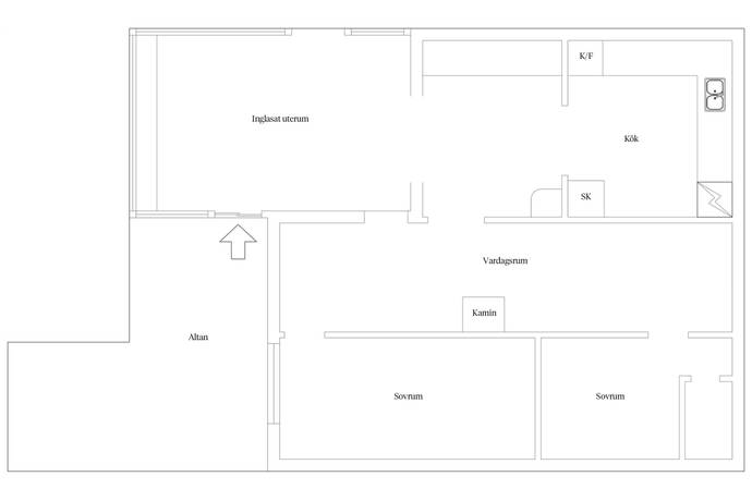 42 m² Villa på Sandviken a 9 Grödinge, Skanssundet Botkyrka kommun - bild 13