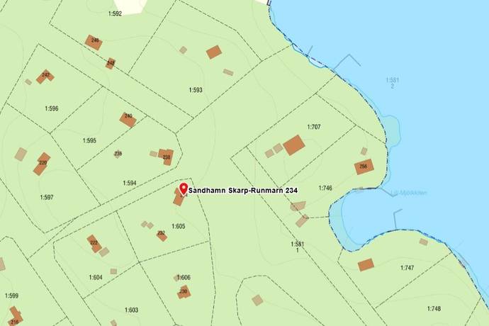 4 rum Fritidshus på Sandhamn Skarp-Runmarn 234 Skärgården Värmdö kommun - bild 39