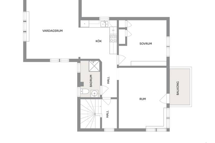 8 rum Villa på Västergatan 10 Munka-ljungby Ängelholms kommun - bild 27