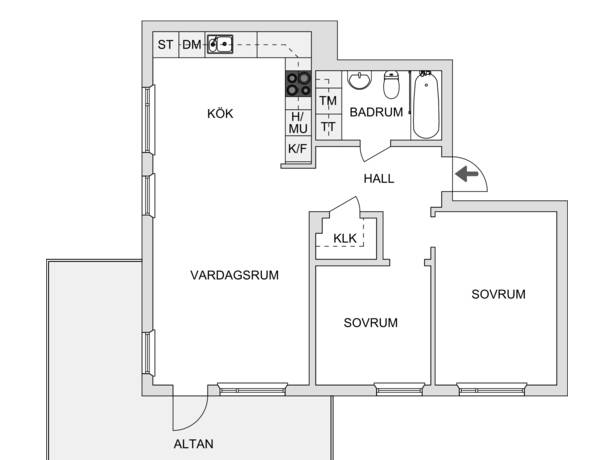 3.5 rum Lägenhet på Rekordvägen 7 Gustavsberg Farstadal Värmdö kommun - bild 39