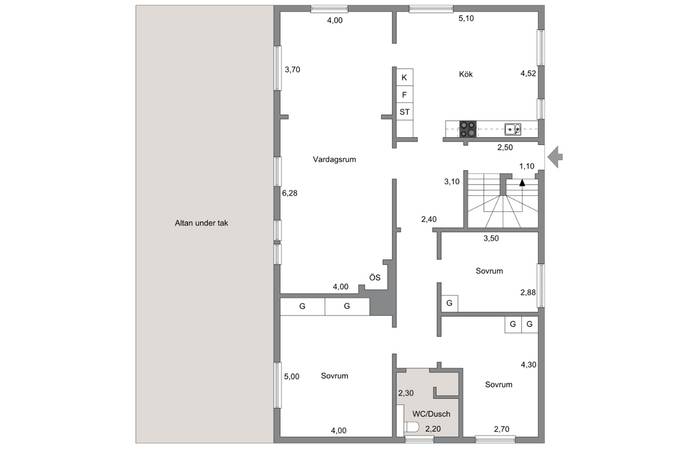 333 m² Villa på Krokek Gläntan 1 Kolmården / Strömsfors Norrköpings kommun - bild 26