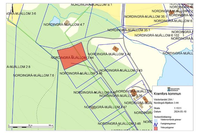 Tomt på Västerlandet 204 Norrfällsviken Kramfors kommun - bild 12