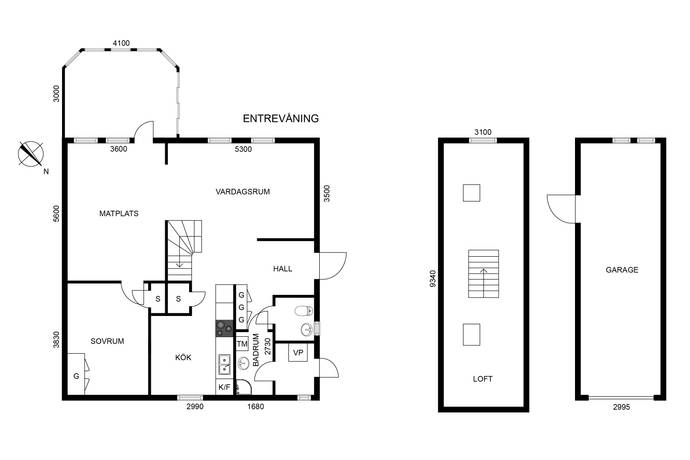 2 rum Villa på Hantverkaregatan 16 Vara Vara kommun - bild 22