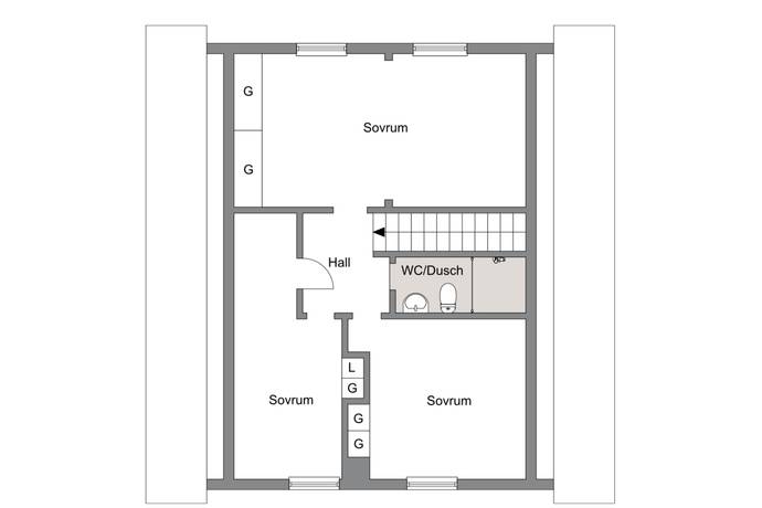 7 rum Kedjehus på Smultronvägen 20 Odensala Östersunds kommun - bild 29